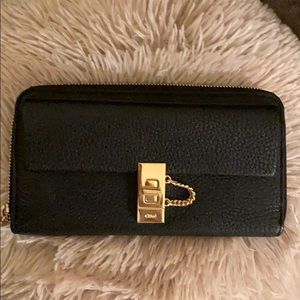 Chloe Drew leather continental wallet